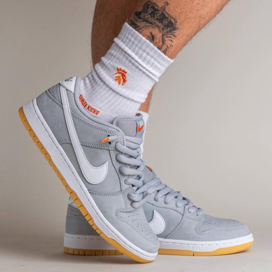 giày nike dunk low pro iso sb 'wolf grey gum' dv5464-001