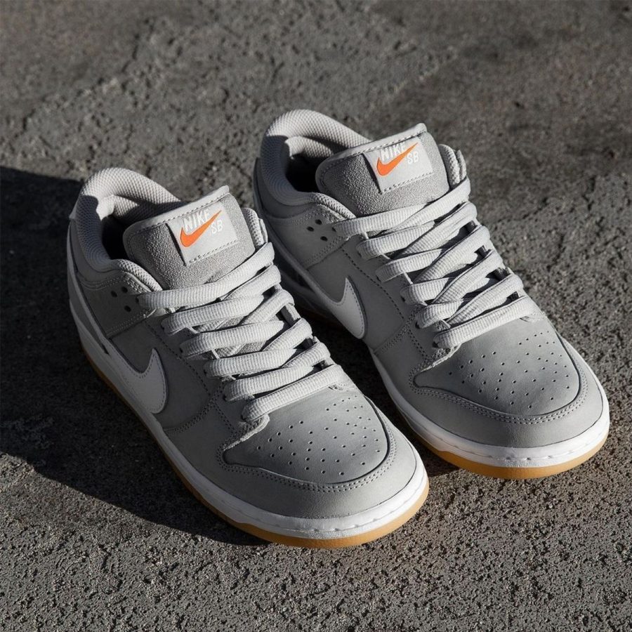 giày nike dunk low pro iso sb 'wolf grey gum' dv5464-001