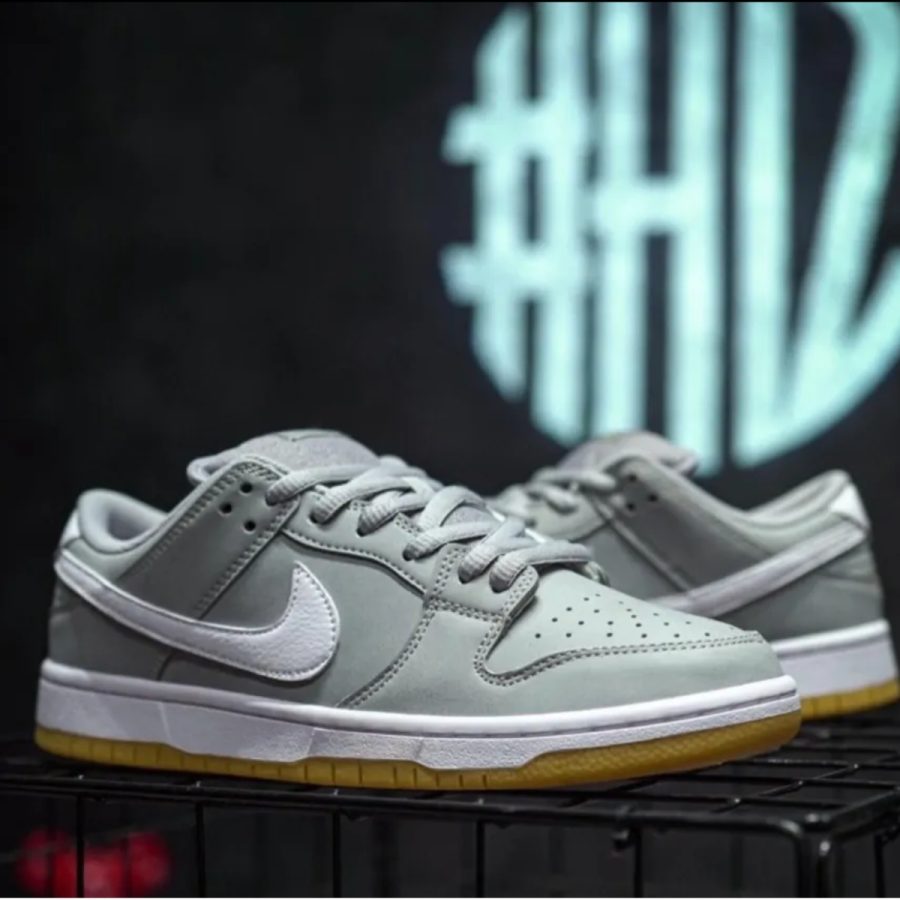 giày nike dunk low pro iso sb 'wolf grey gum' dv5464-001