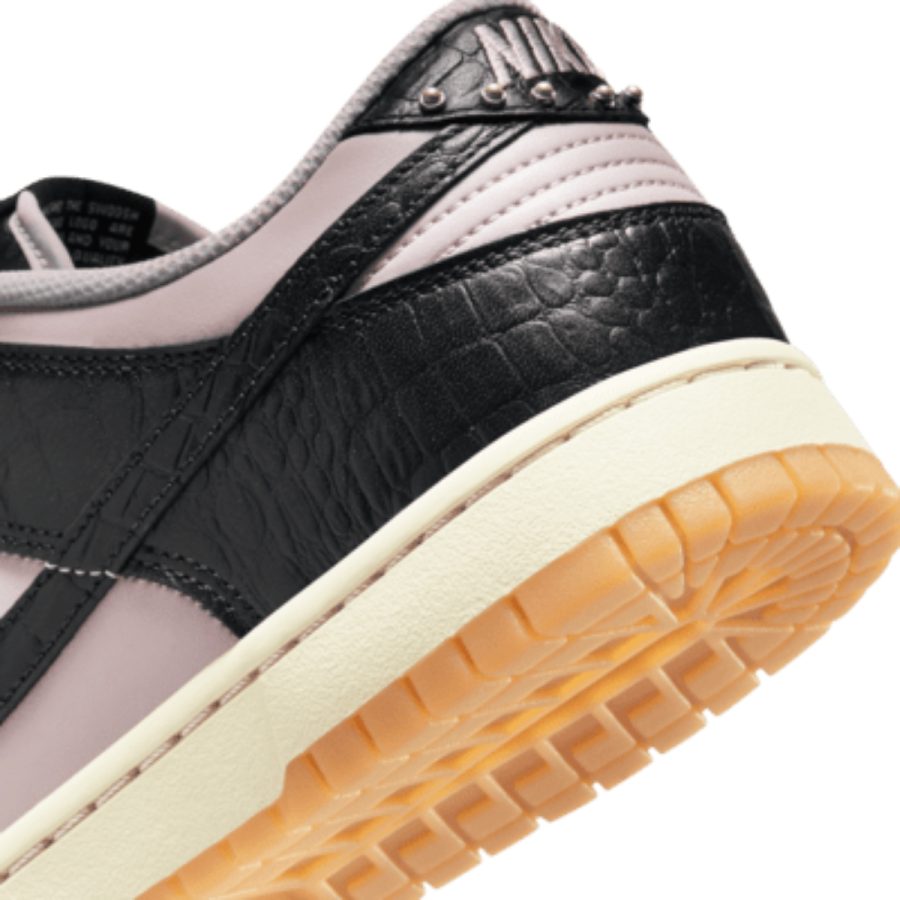 giày nike dunk low retro pink foam black hf9191-001