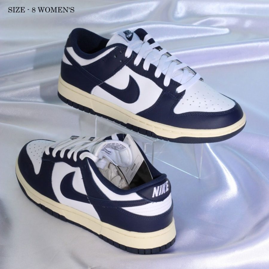 giày nike dunk low 'vintage navy' dd1503-115