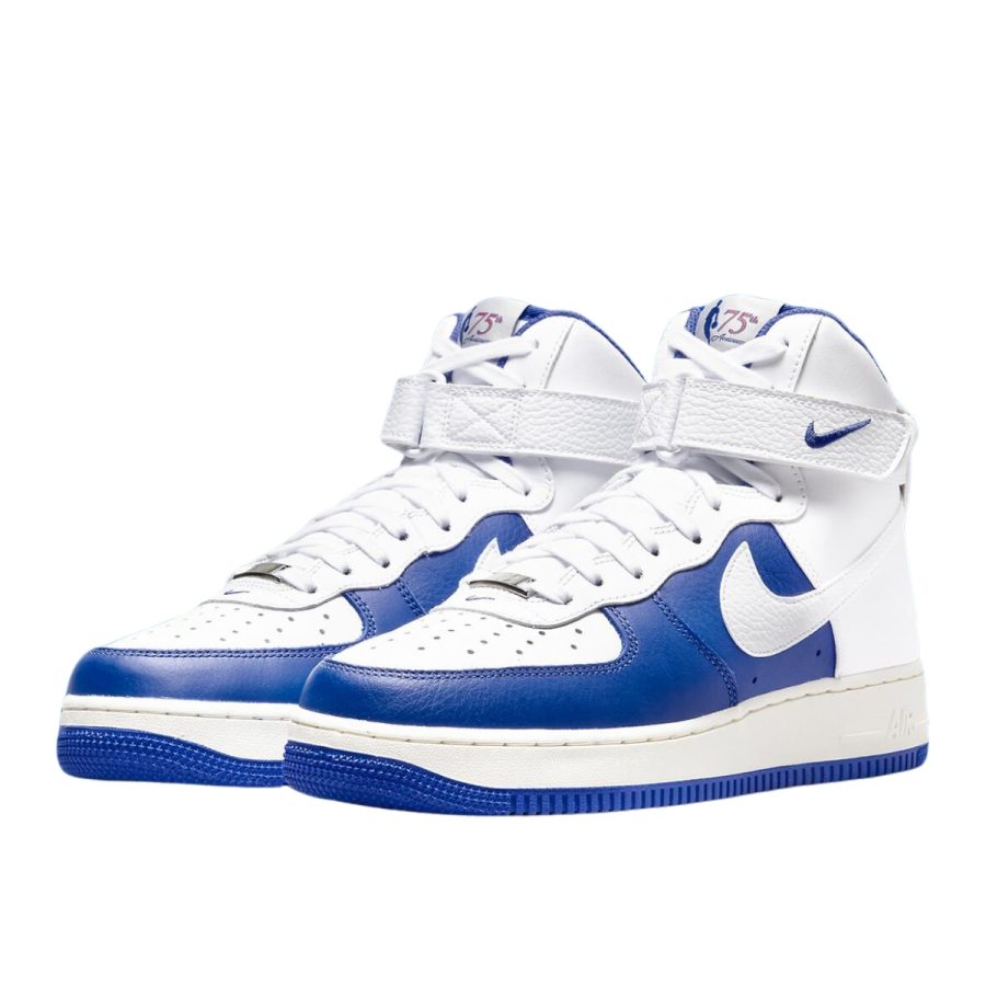 giày nike nba x air force 1 high '07 lv8 '75th anniversary - pistons' dc8870-100