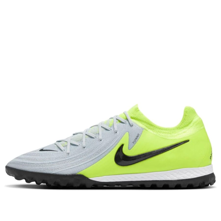 giày nike phantom gx ii pro tf 'silver volt black' fj2583-003