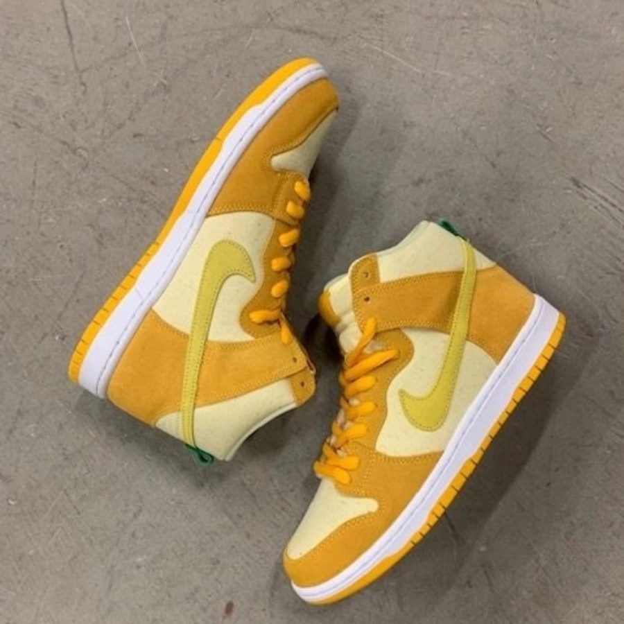 giày nike sb dunk high 'fruity pack - pineapple' dm0808-700