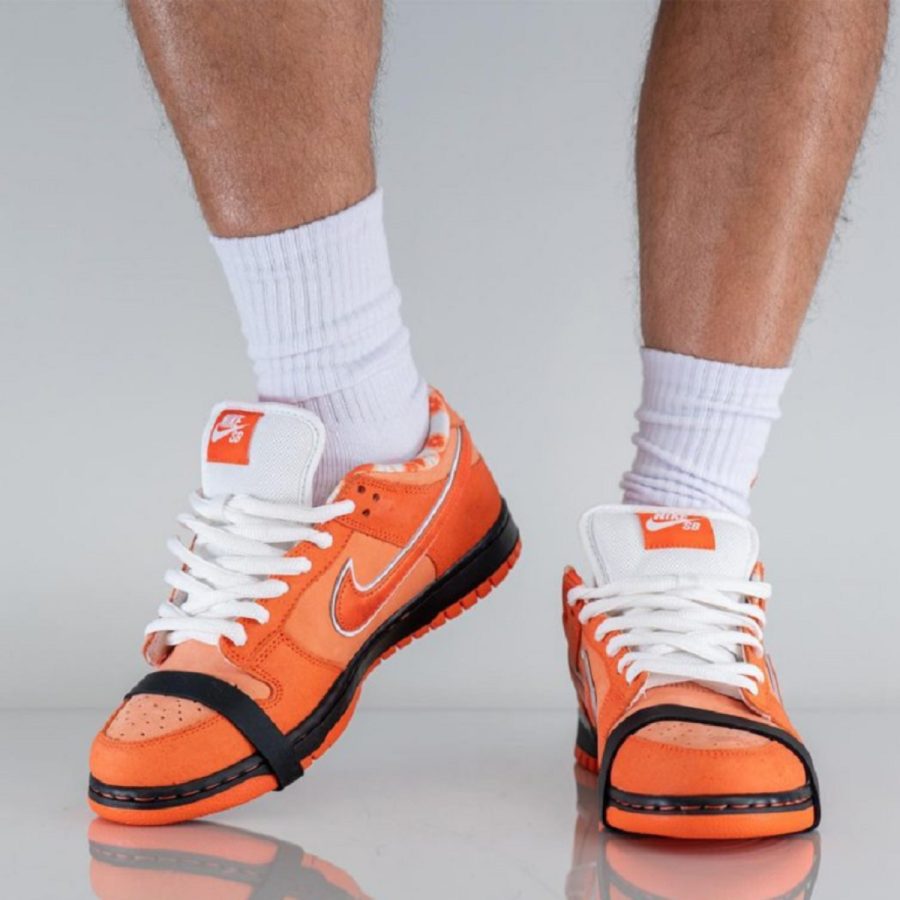 giày nike sb dunk low 'concepts orange lobster' fd8776-800