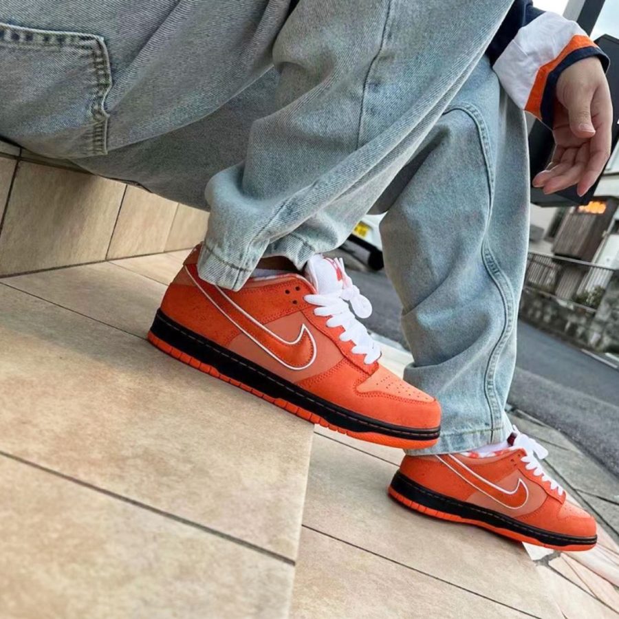 giày nike sb dunk low 'concepts orange lobster' fd8776-800