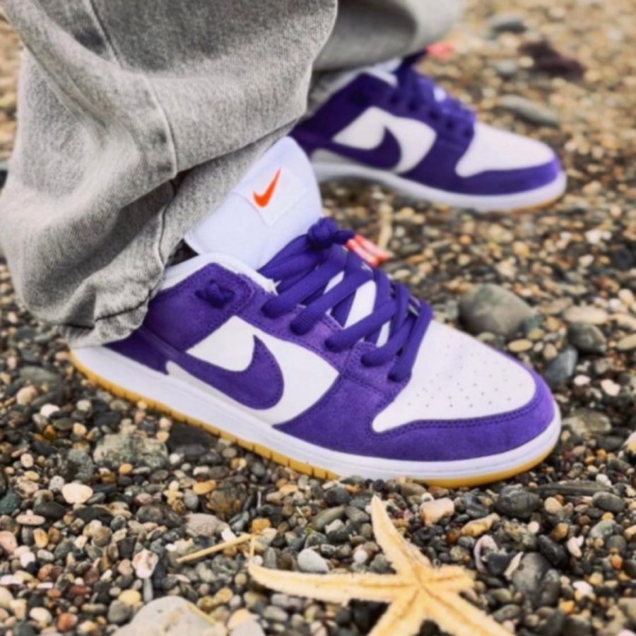 giày nike sb dunk low pro iso 'orange label court purple' dv5464-500