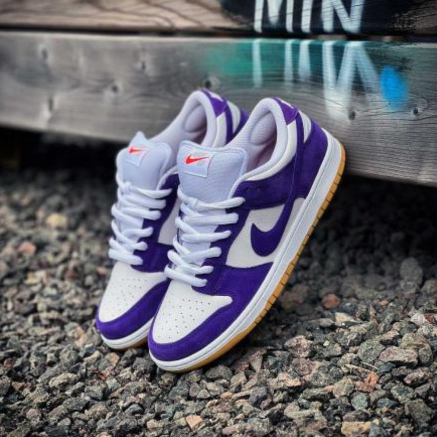 giày nike sb dunk low pro iso 'orange label court purple' dv5464-500