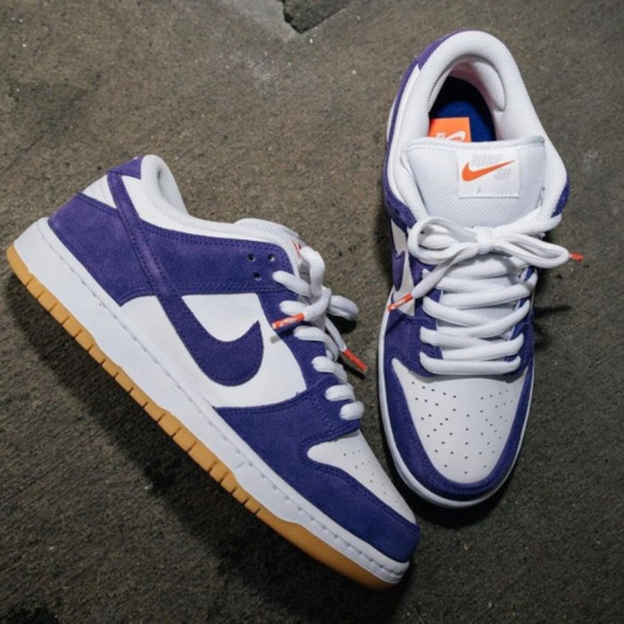 giày nike sb dunk low pro iso 'orange label court purple' dv5464-500