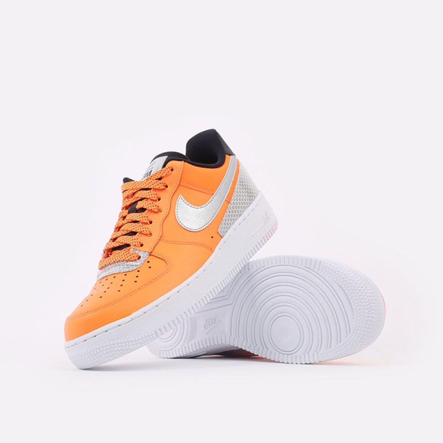 giày nike x 3m air force 1 '07 se 'total orange' ct2299-800