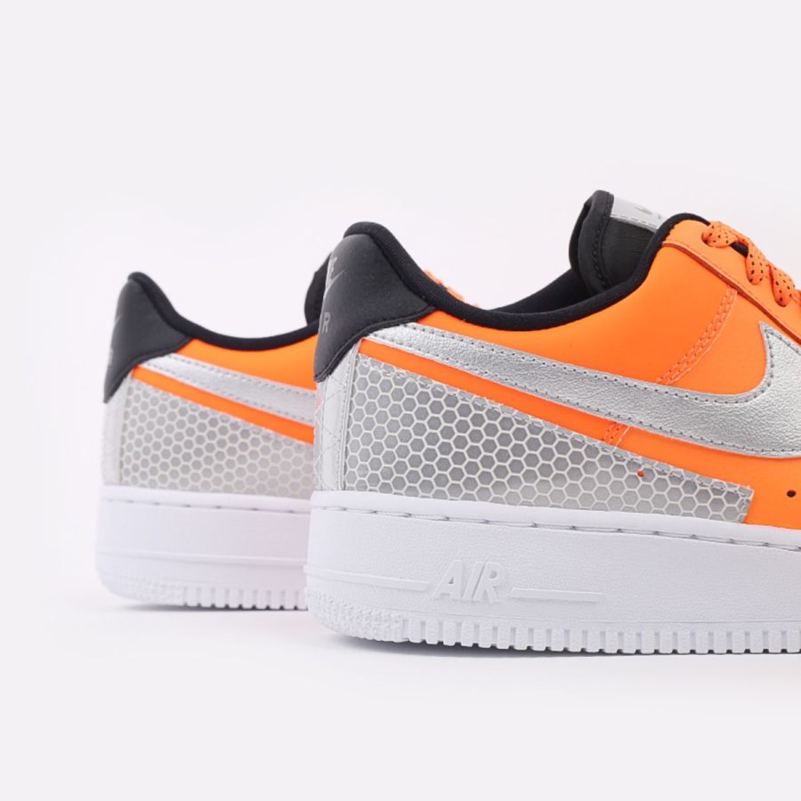 giày nike x 3m air force 1 '07 se 'total orange' ct2299-800