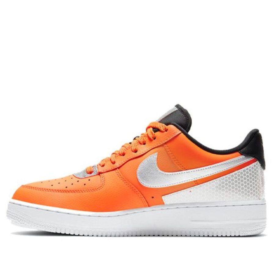 giày nike x 3m air force 1 '07 se 'total orange' ct2299-800