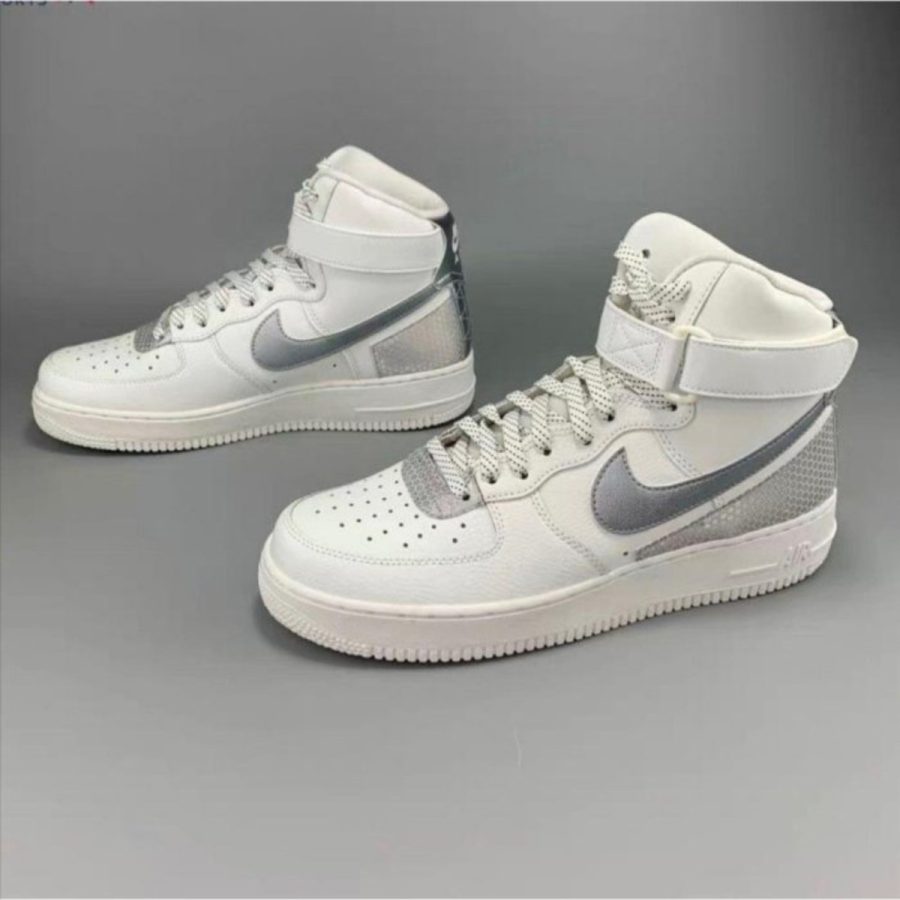 giày nike x 3m air force 1 high 'summit white' cu4159-100