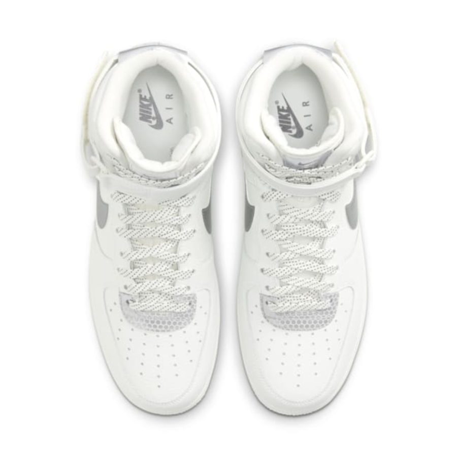 giày nike x 3m air force 1 high 'summit white' cu4159-100