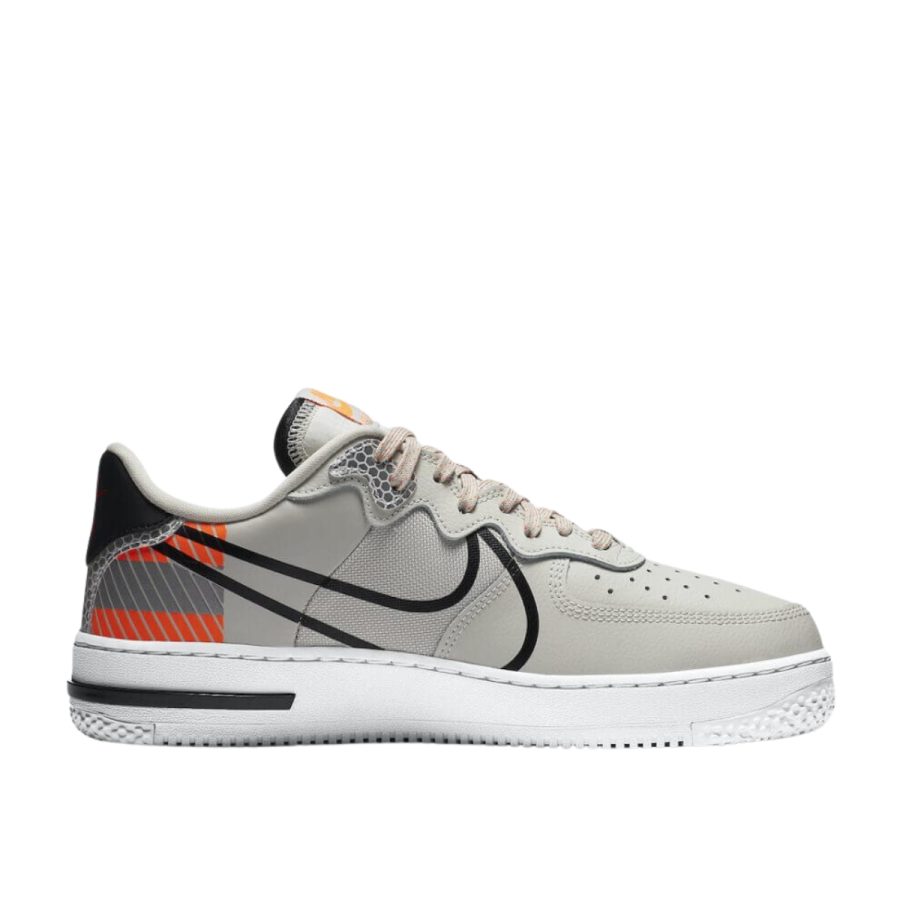 giày nike x 3m air force 1 low reflective 'grey orange' ct3316-002