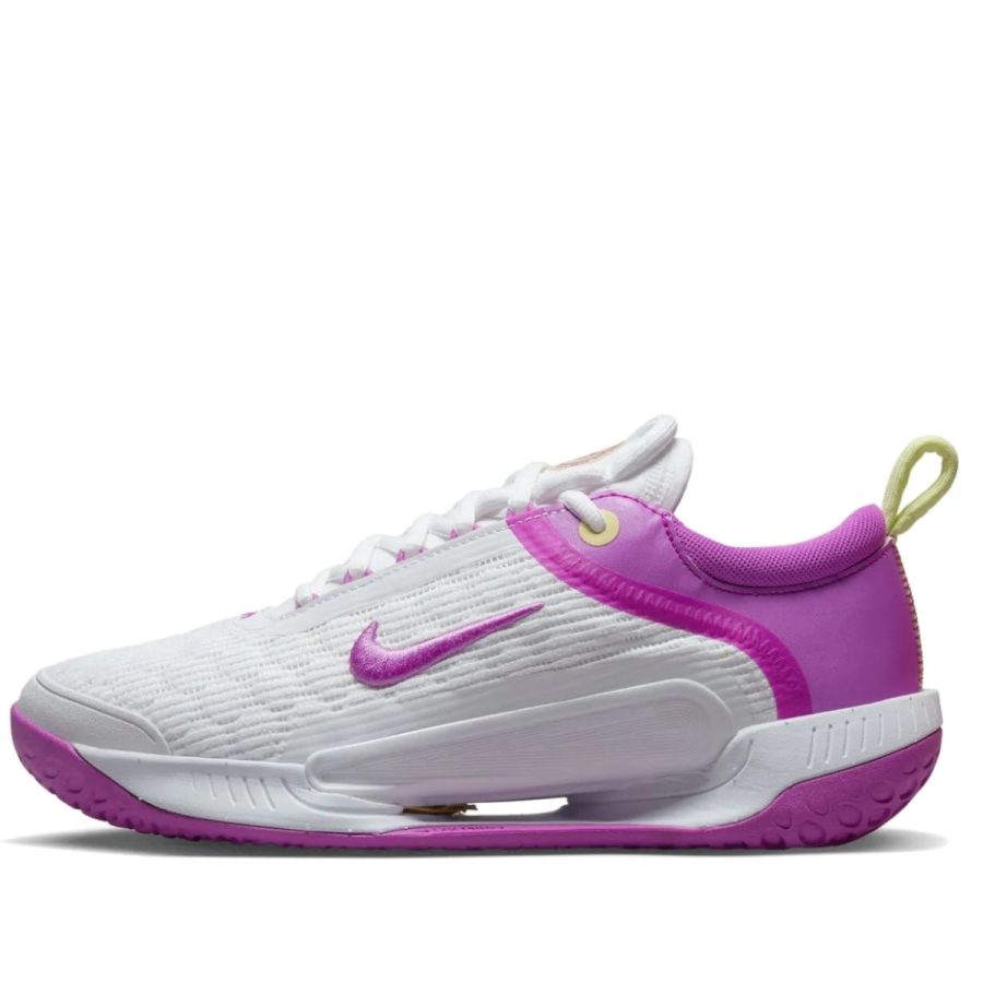 giày nikecourt air zoom nxt hc 'white fuchsia dream' dv3282-100