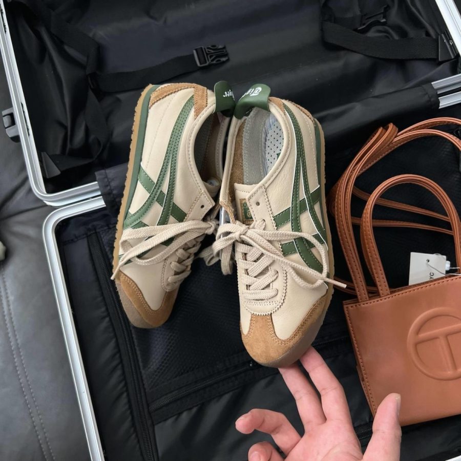 giày onitsuka tiger mexico 66 'beige grass green' 1183c102-250