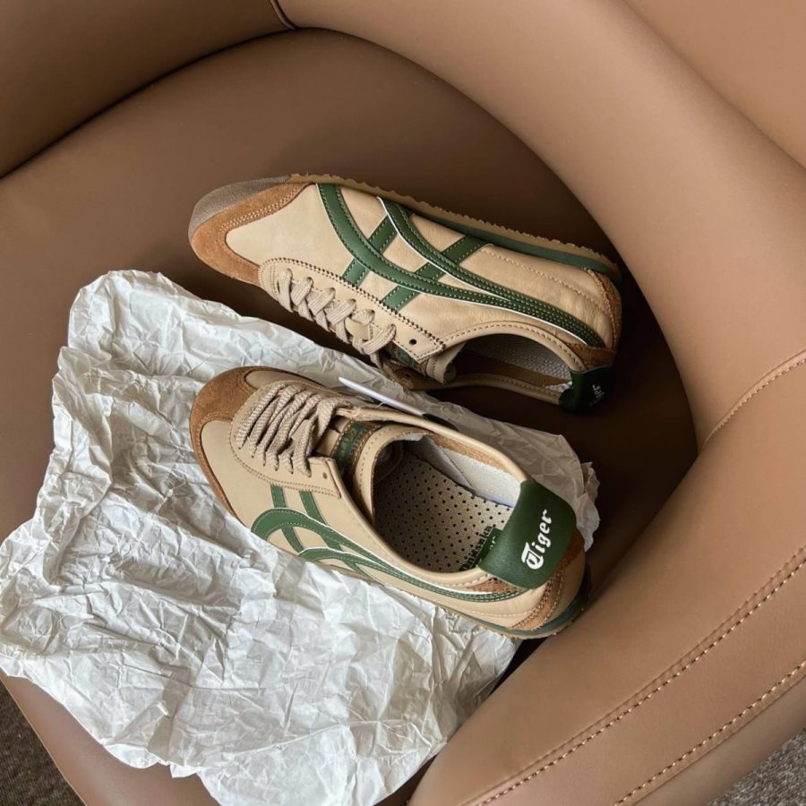 giày onitsuka tiger mexico 66 'beige grass green' 1183c102-250