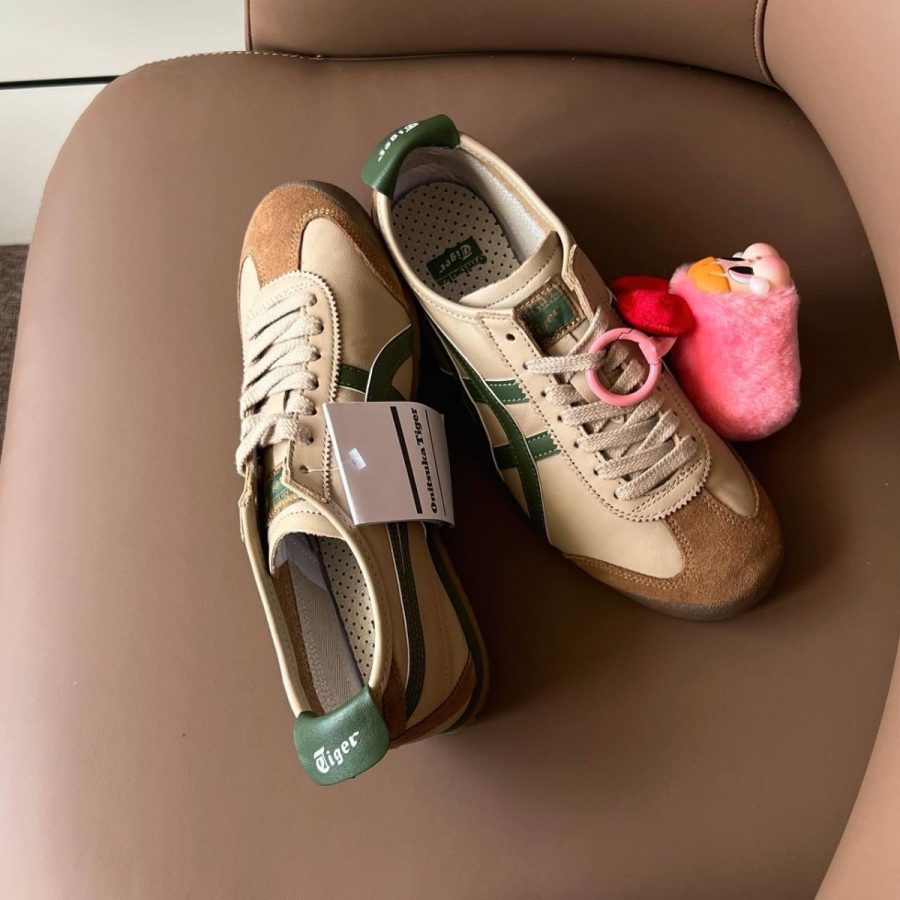 giày onitsuka tiger mexico 66 'beige grass green' 1183c102-250