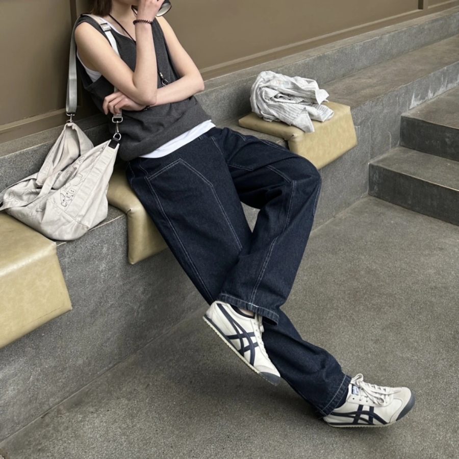 giày onitsuka tiger mexico 66 'birch india ink latte' dl408-1659