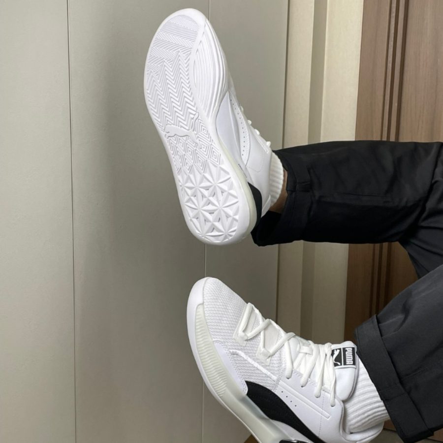 giày puma clyde hardwood team 'white black' 194454-01
