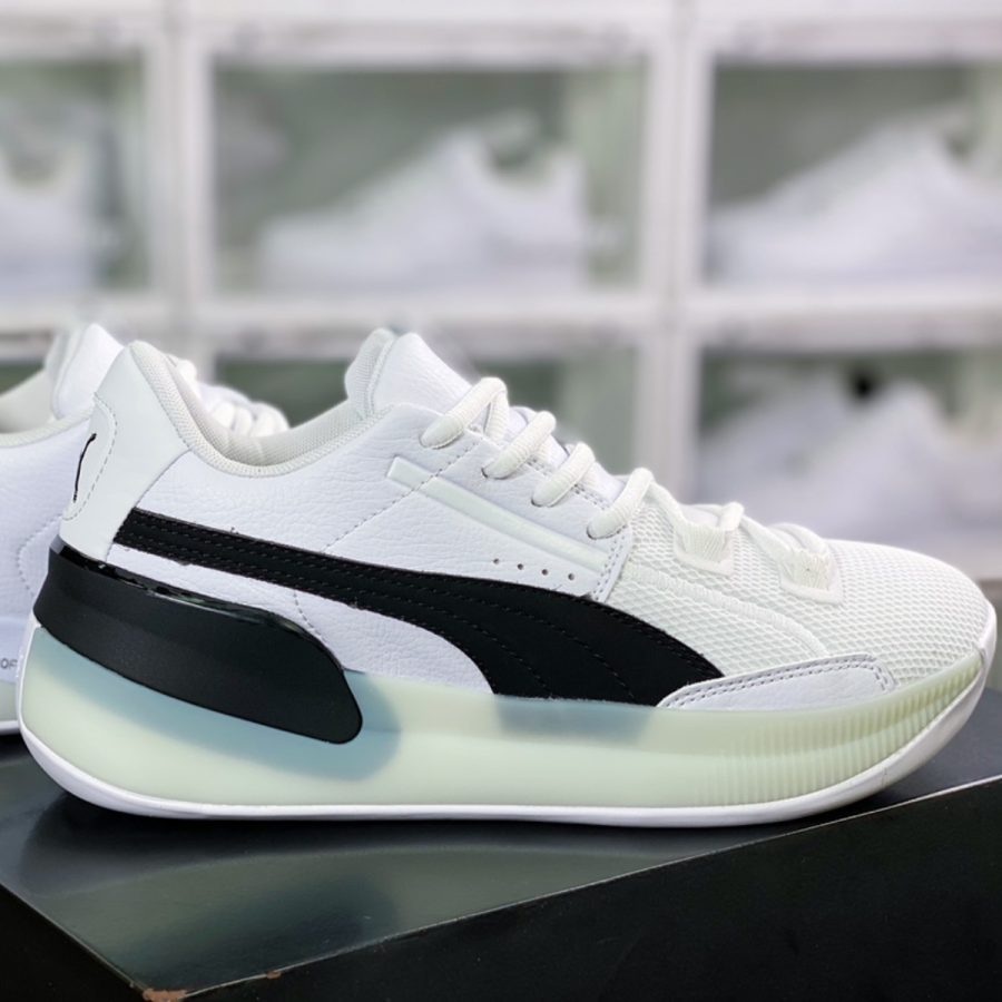 giày puma clyde hardwood team 'white black' 194454-01