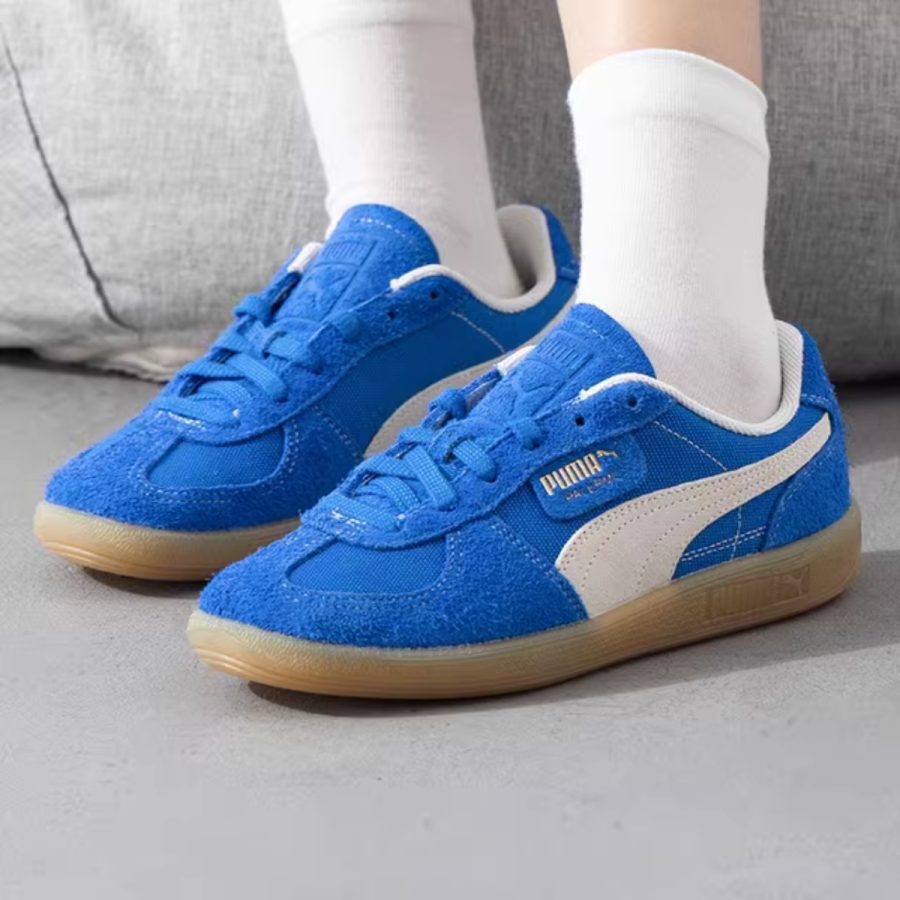 giày puma palermo vintage 'hyperlink blue ivory' 396841-01