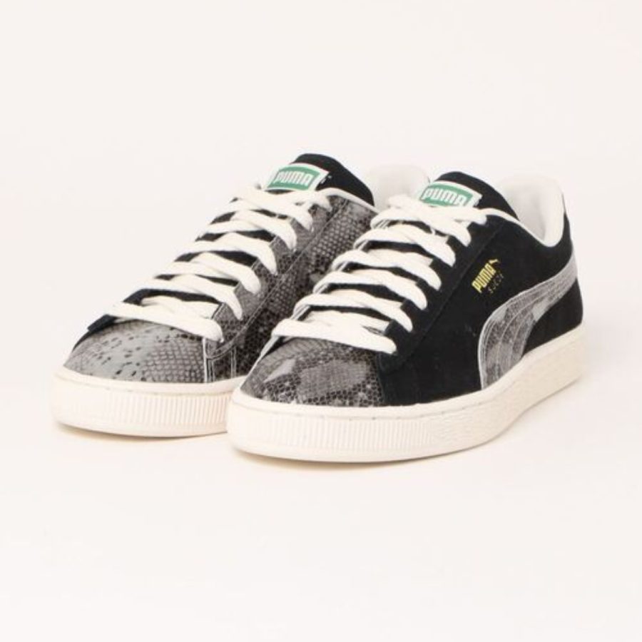 giày puma suede split 'black smoke grey' 398706-02