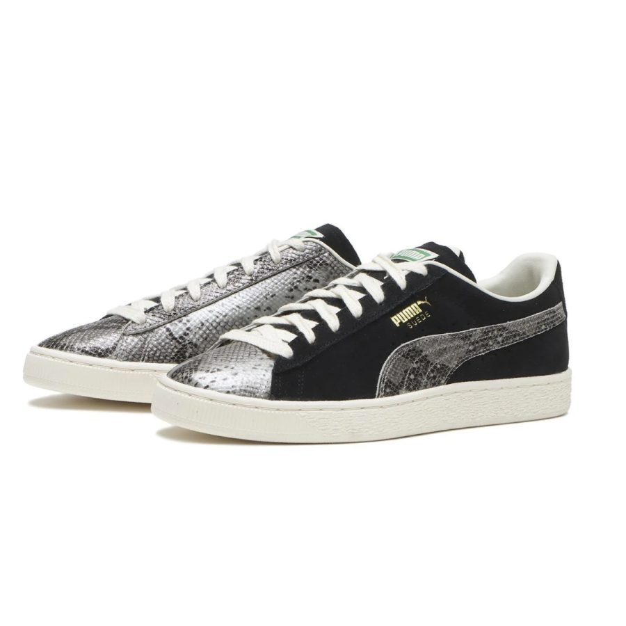 giày puma suede split 'black smoke grey' 398706-02