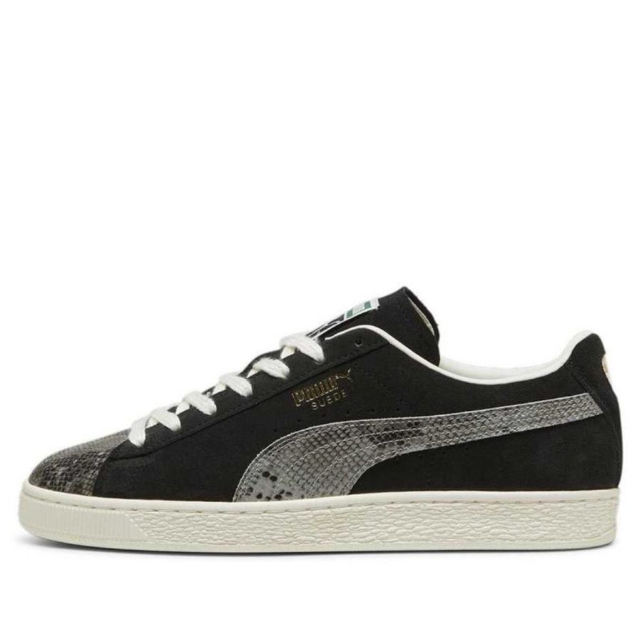 giày puma suede split 'black smoke grey' 398706-02