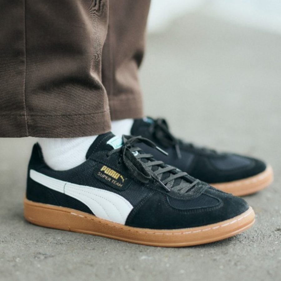 giày puma super team og 'black white gum' 390424-08