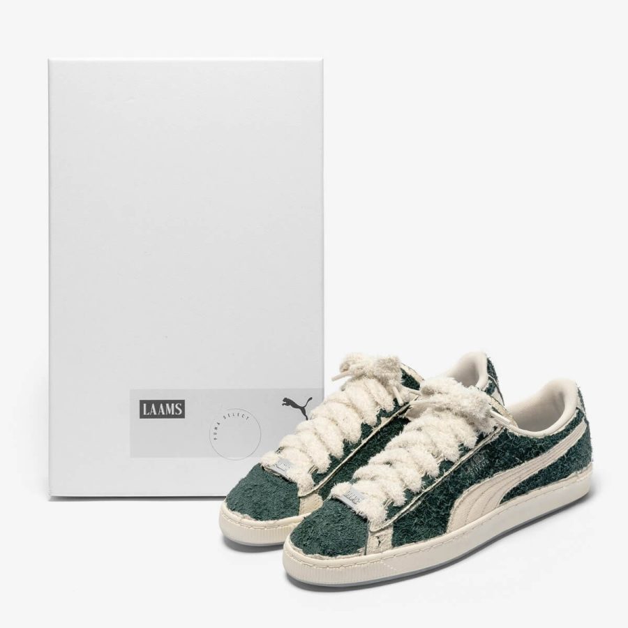 giày puma x laams suede 'blank canvas' 399249-01