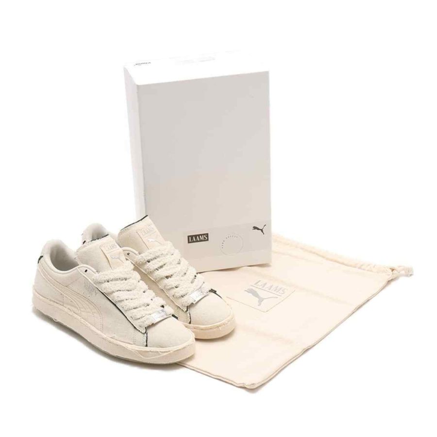 giày puma x laams suede 'blank canvas' 399249-01