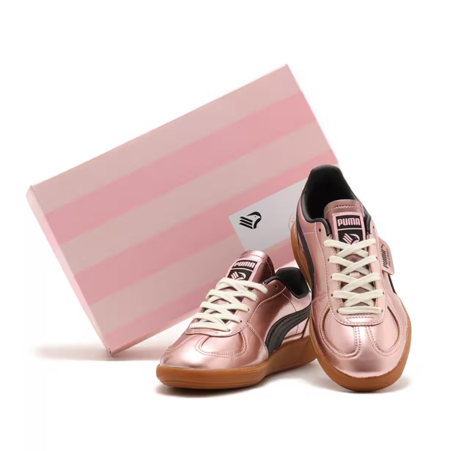 giày puma x palermo f.c. metallic palermo 'bright pink black' 401077-01
