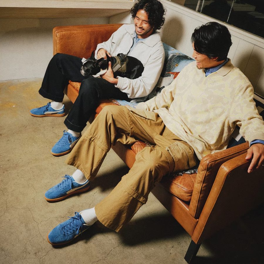giày puma x atmos x baggage coffee palermo 'blue horizon' 401631-01