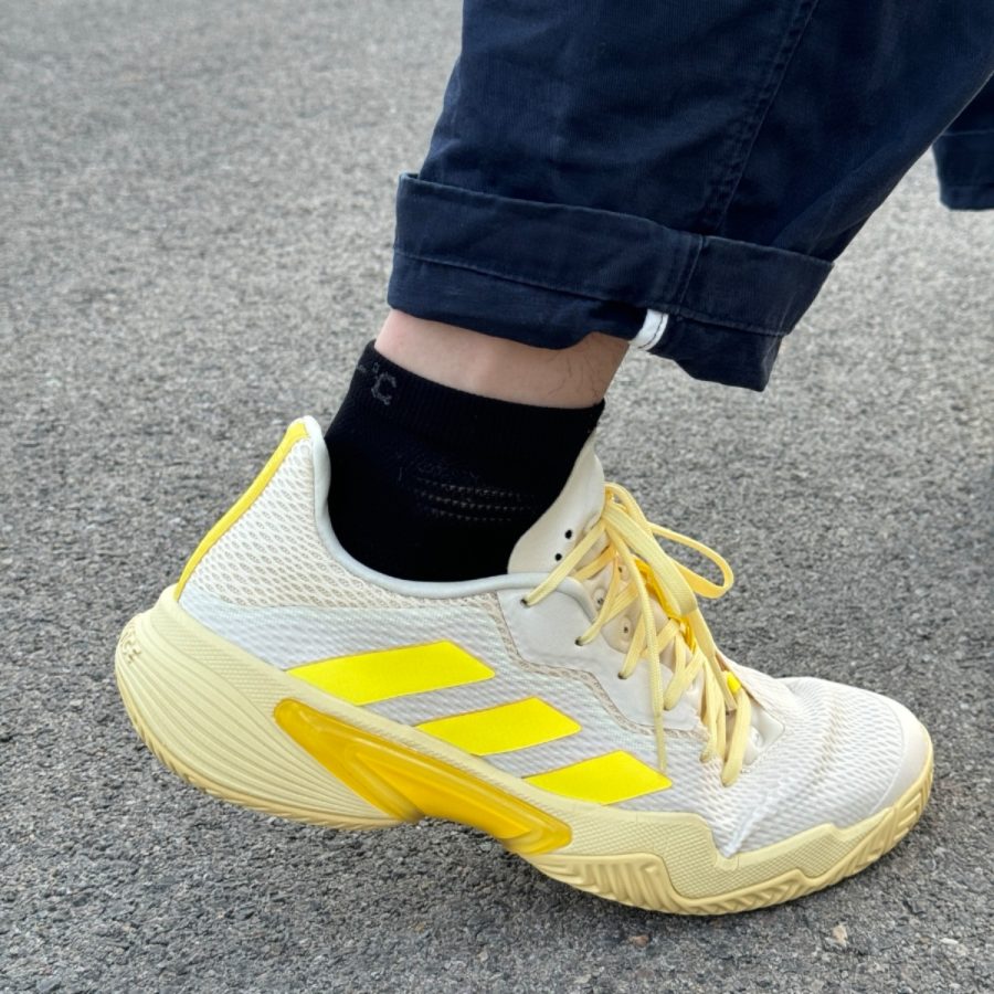 giày adidas barricade 'ecru tint beam yellow' gy1448