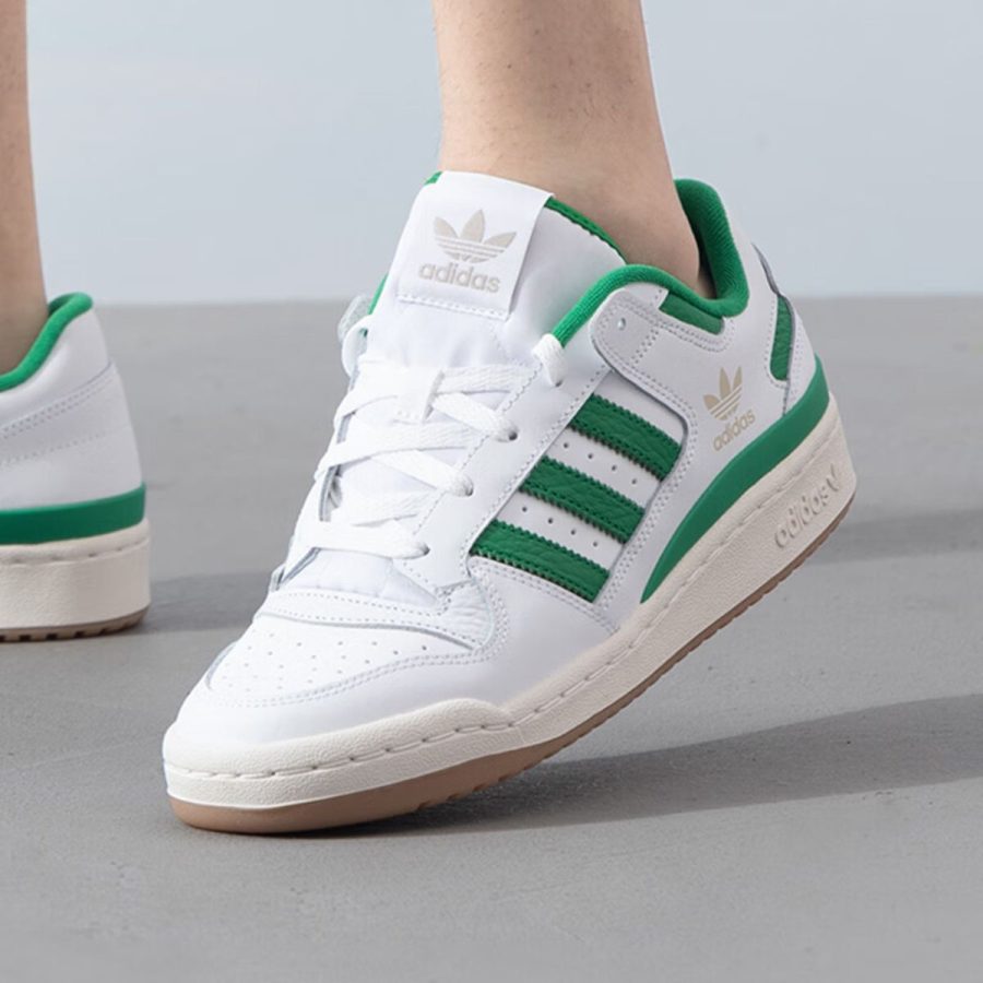 giày adidas forum low cl 'white green' ih7820