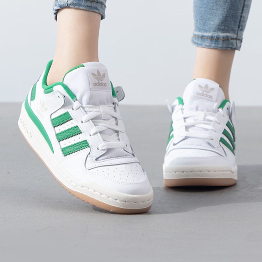 giày adidas forum low cl 'white green' ih7820