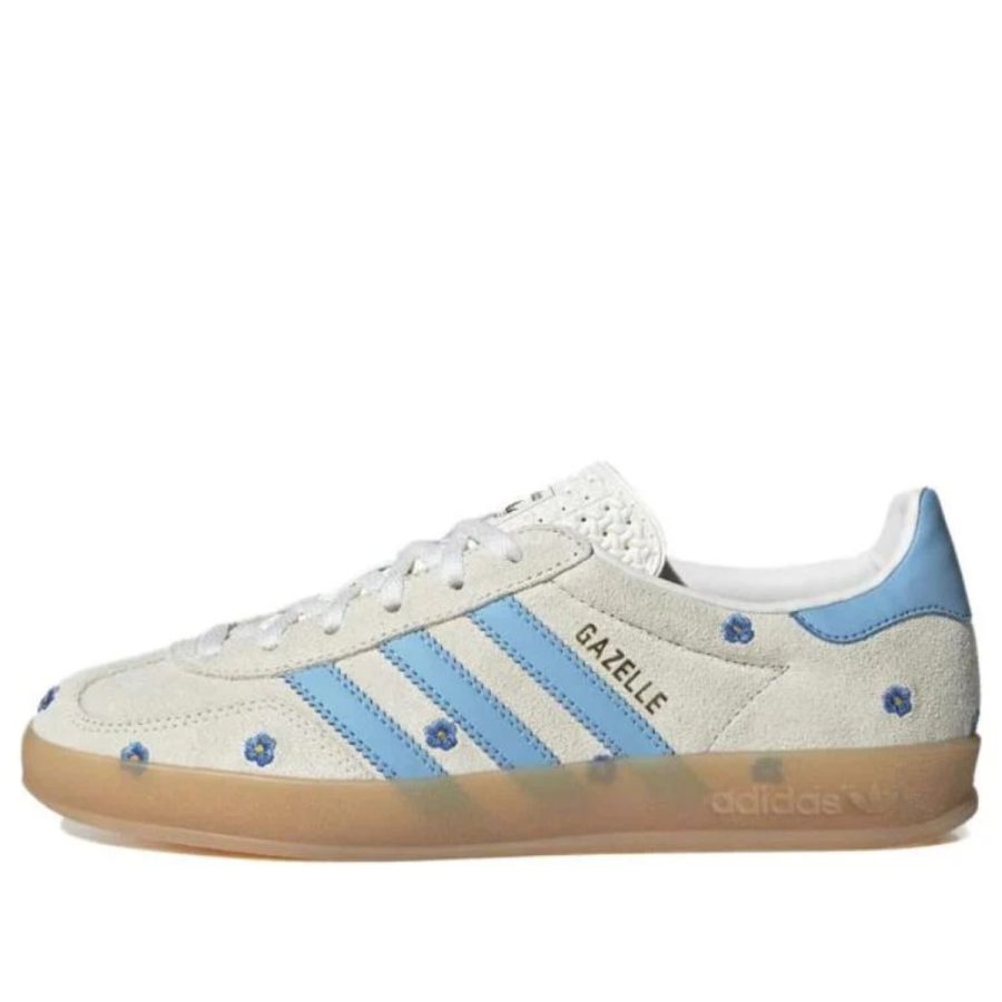 giày adidas gazelle indoor floral 'white blue' if4491