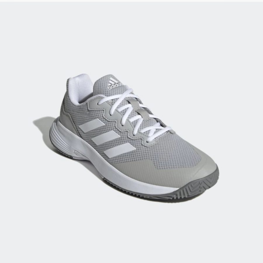 giày adidas gamecourt 2.0 'grey white' gw2992