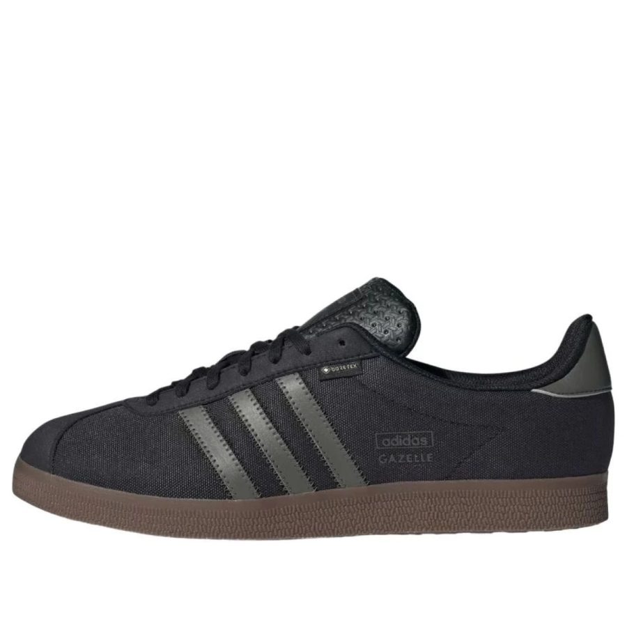 giày adidas gazelle gtx 'black utility grey gum' jr2727