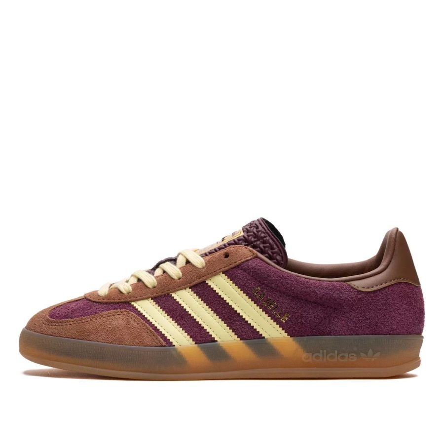 giày adidas gazelle indoor 'maroon almost yellow' ji0324