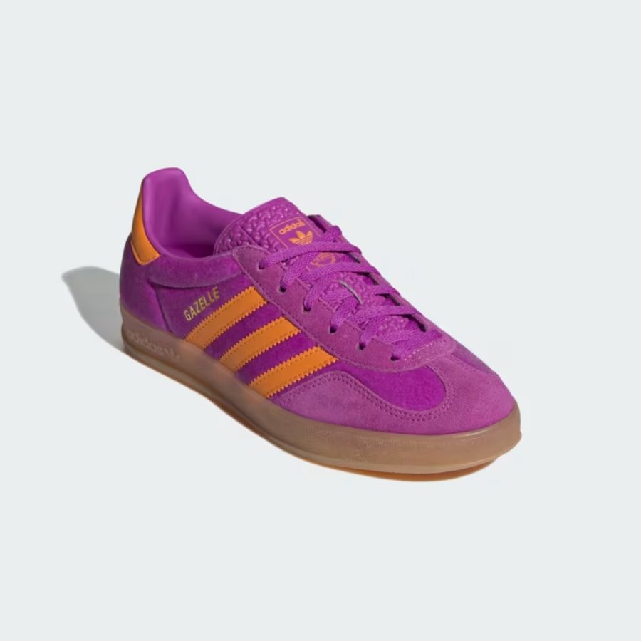 giày adidas gazelle indoor 'purple burst velvet' ih0277