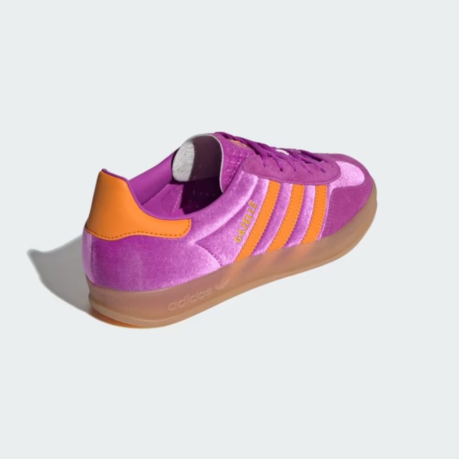 giày adidas gazelle indoor 'purple burst velvet' ih0277