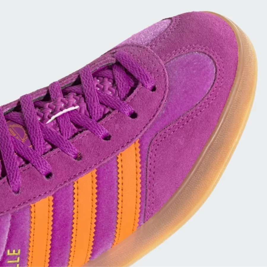 giày adidas gazelle indoor 'purple burst velvet' ih0277