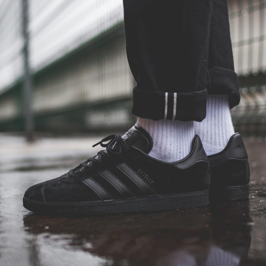 giày adidas gazelle shoes 'core black' cq2809