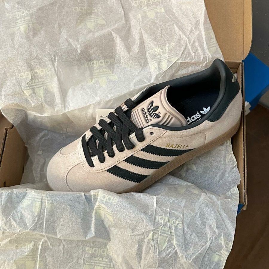 giày adidas gazelle 'wonder taupe night indigo' ig6199