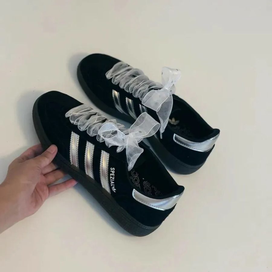giày adidas handball spezial 'black silver gum' jp5356