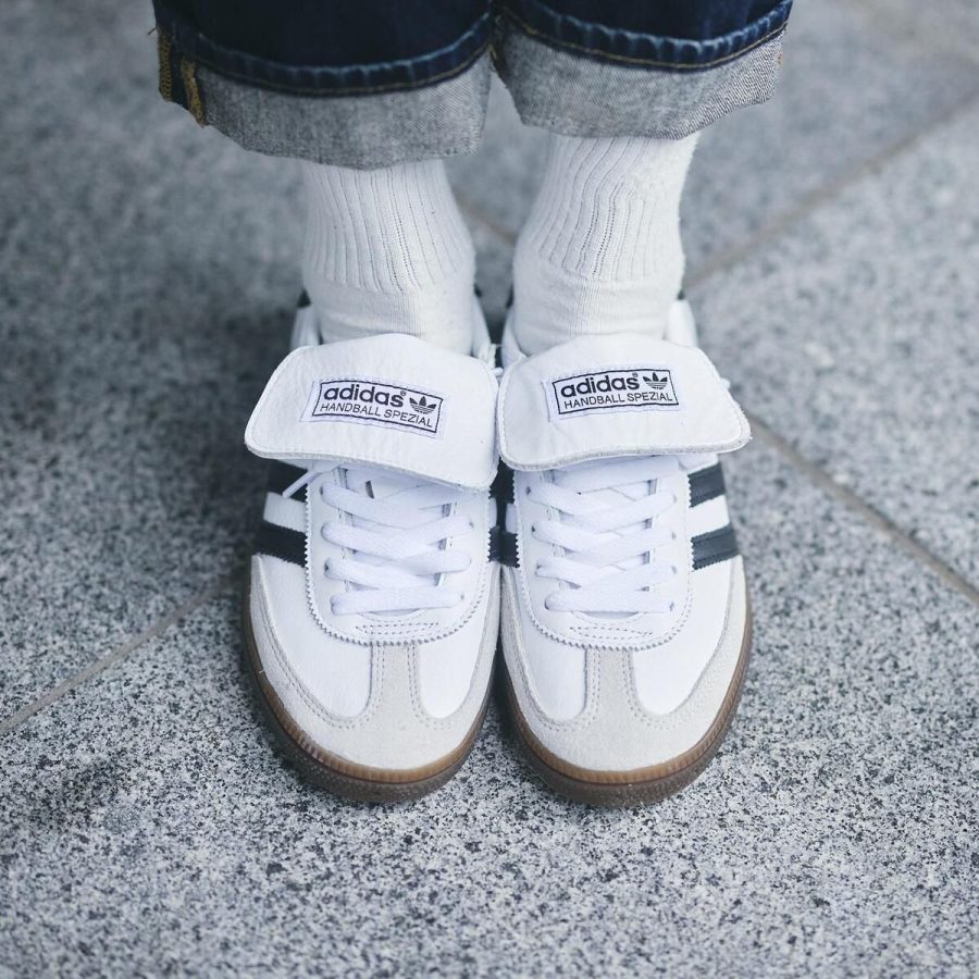 giày adidas handball spezial 'cloud white gum' ih2291