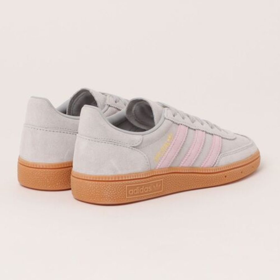 giày adidas handball spezial 'grey two clear pink' jr3083